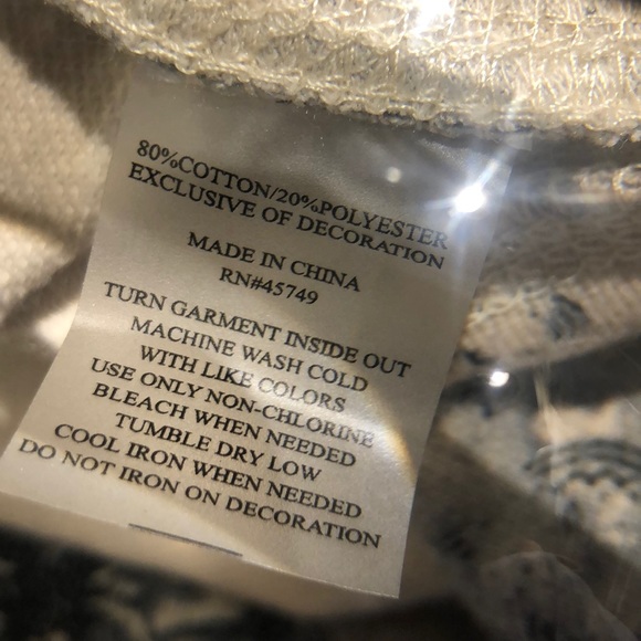 Oleg Cassini hoodie full length zipper with 2 pkt - Picture 10 of 10